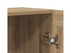 Aparador de madera de ingeniería roble artisan 120x30,5x70 cm