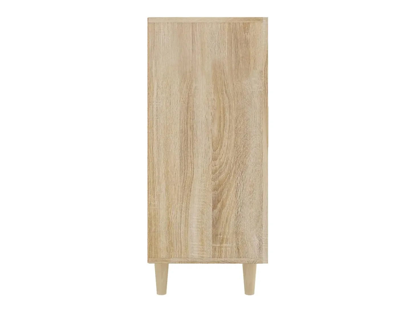 Aparador de madera de ingeniería roble Sonoma 90x34x80 cm