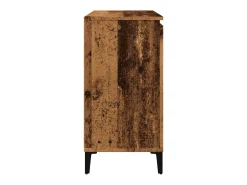 Aparador de madera de ingeniería envejecida 102x35x70 cm
