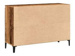 Aparador de madera de ingeniería envejecida 102x35x70 cm