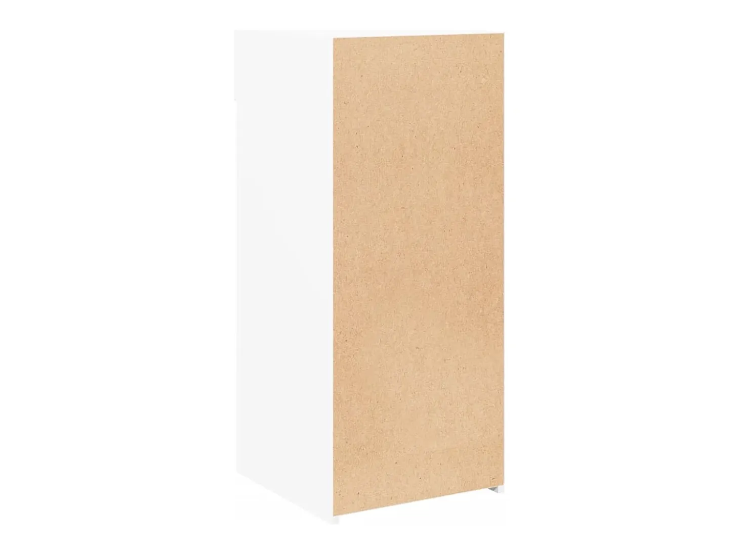 Aparador de madera de ingeniería blanco 40x42,5x93 cm