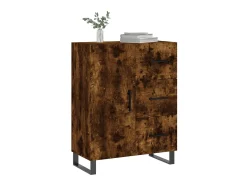 Aparador de madera de ingeniería roble ahumado 69,5x34x90 cm ES31918