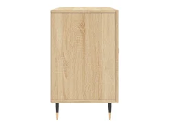 Aparador de madera de ingeniería roble Sonoma 100x36x60 cm