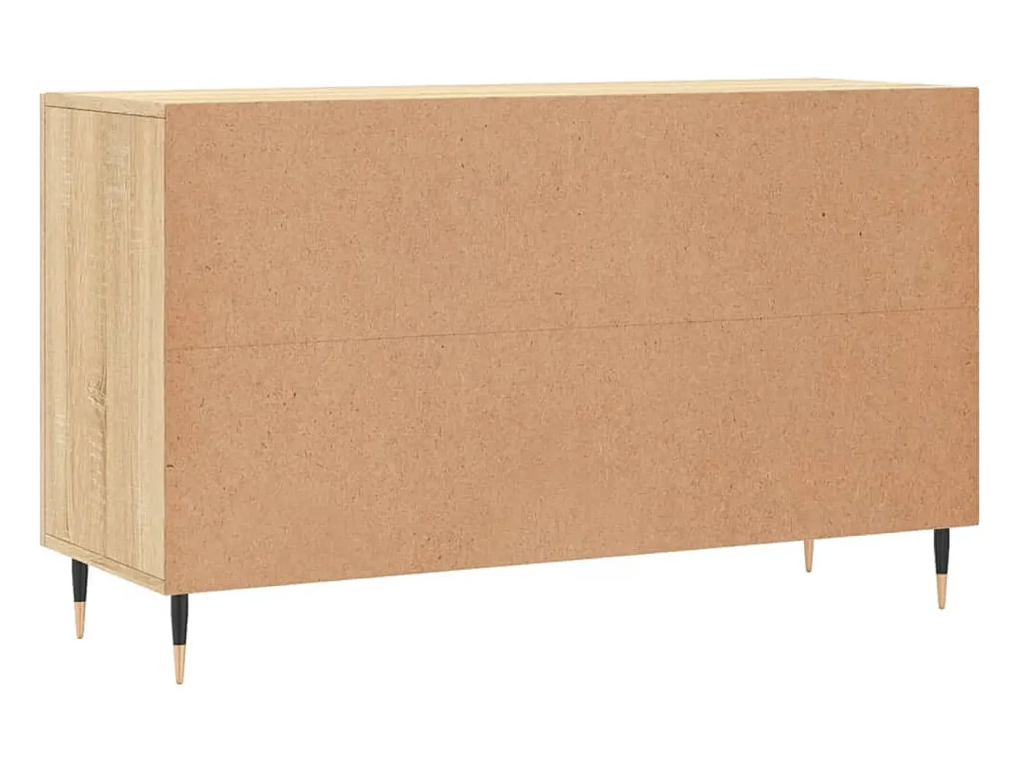 Aparador de madera de ingeniería roble Sonoma 100x36x60 cm