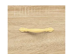 Aparador de madera de ingeniería roble Sonoma 100x36x60 cm