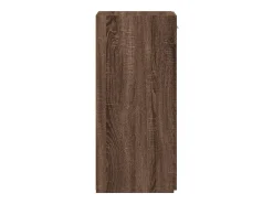Aparador de madera de ingeniería marrón roble 30x42,5x93 cm