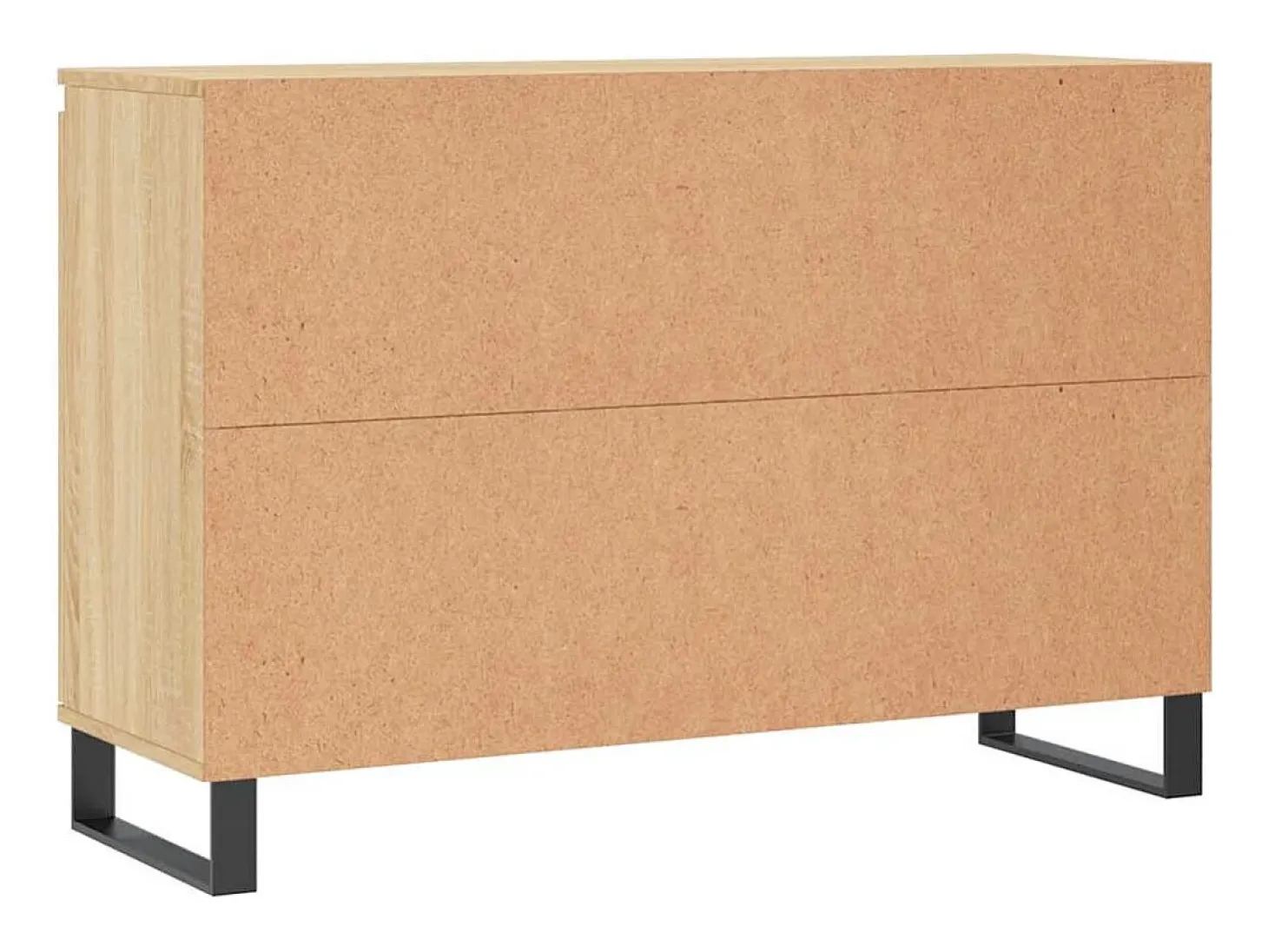 Aparador de madera de ingeniería roble Sonoma 101,5x35x70 cm