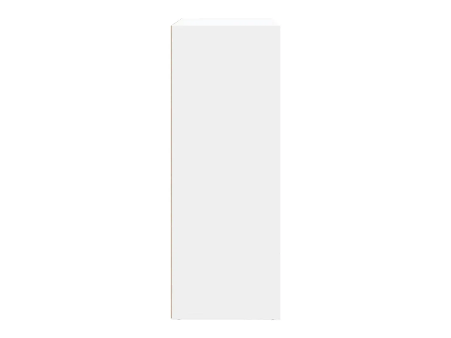 Aparador de madera de ingeniería blanco 60x31x84 cm