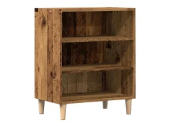 Aparador de madera de ingeniería envejecida 57x35x75 cm