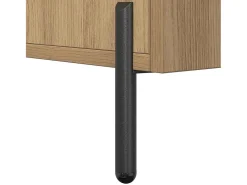 Aparador de madera de ingeniería roble artisan 100x36x60 cm
