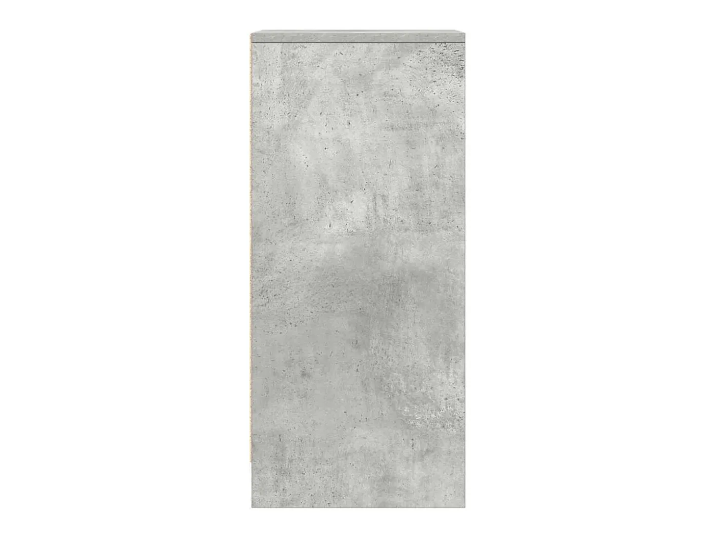 Aparador de madera de ingeniería gris hormigón 29,5x34x76 cm