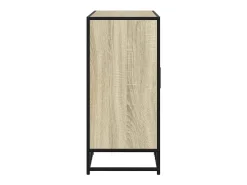 Aparador de madera de ingeniería roble Sonoma 92x35x76 cm