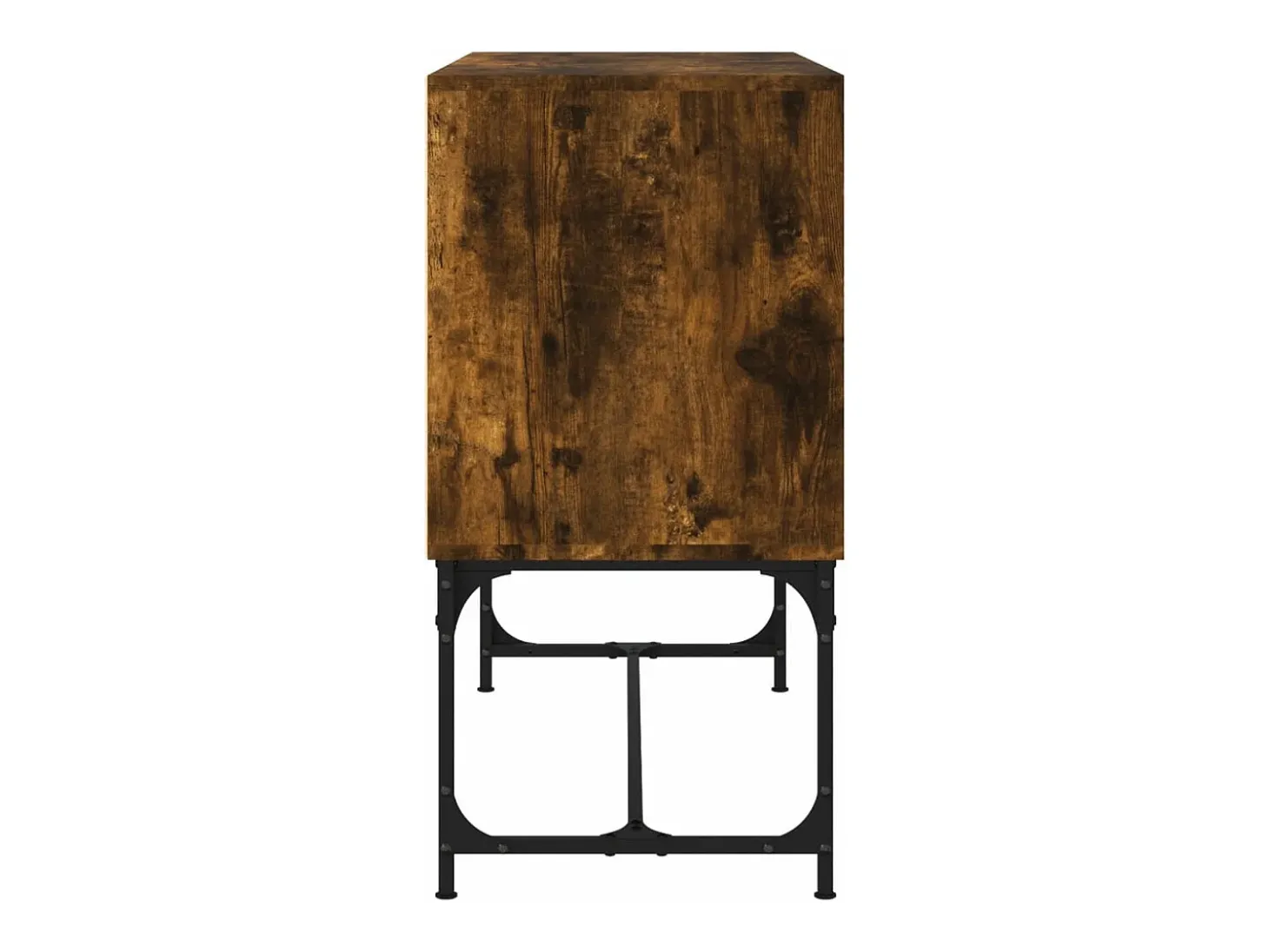 Aparador de madera de ingeniería roble ahumado 100x40x79,5 cm