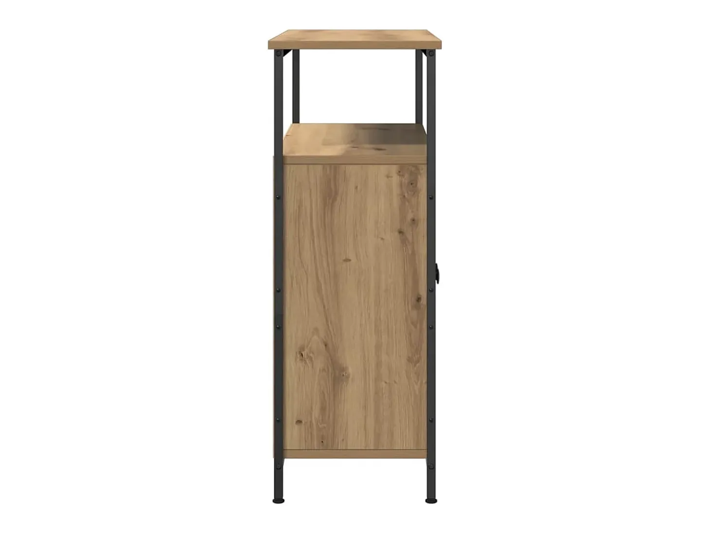 Aparador de madera de ingeniería roble artisian 70x30x80 cm
