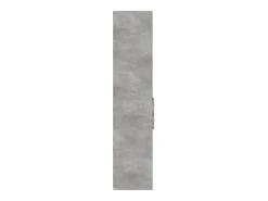 Aparador de madera de ingeniería gris hormigón 40x42,5x185 cm