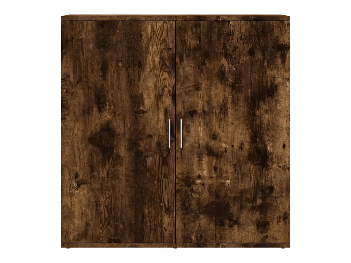 Aparador de madera de ingeniería roble ahumado 79x38x80 cm ES964867