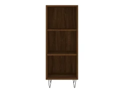 Aparador de madera de ingeniería marrón roble 34,5x32,5x90 cm ES13064