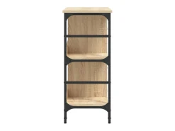 Aparador de madera de ingeniería roble Sonoma 102x32x73,5 cm ES167426