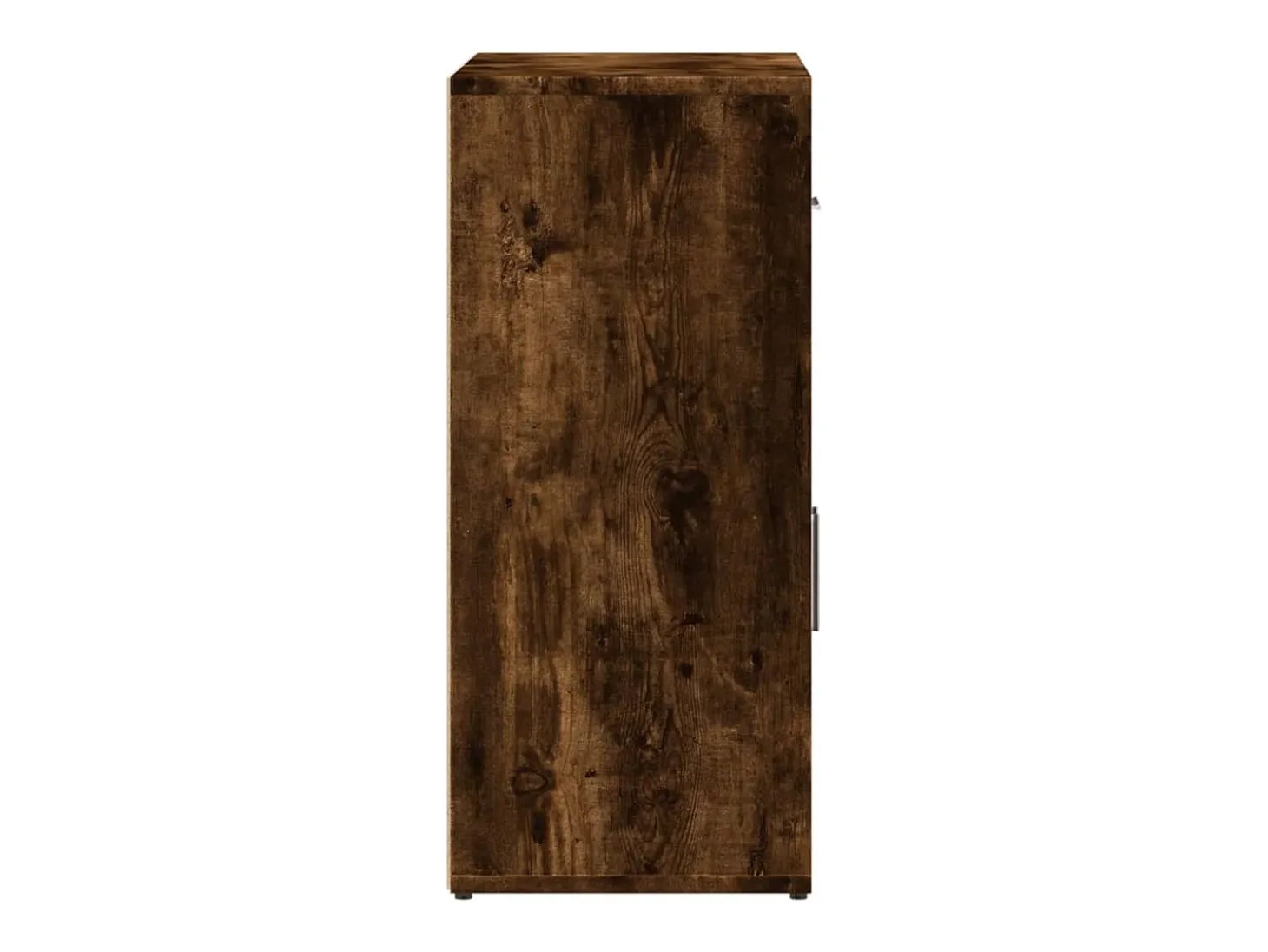 Aparador de madera de ingeniería roble ahumado 60x31x70 cm