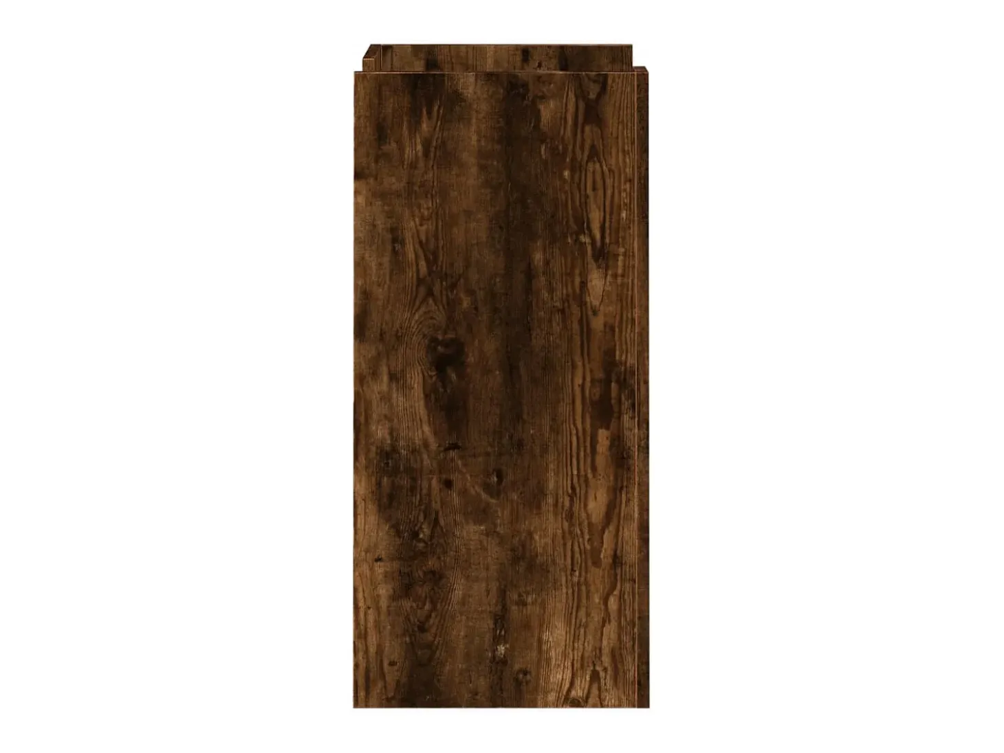 Aparador de madera de ingeniería roble ahumado 45x35x75 cm