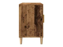 Aparador de madera de ingeniería envejecida 100x36x60 cm