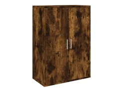 Aparador de madera de ingeniería roble ahumado 60x31x84 cm ES376722