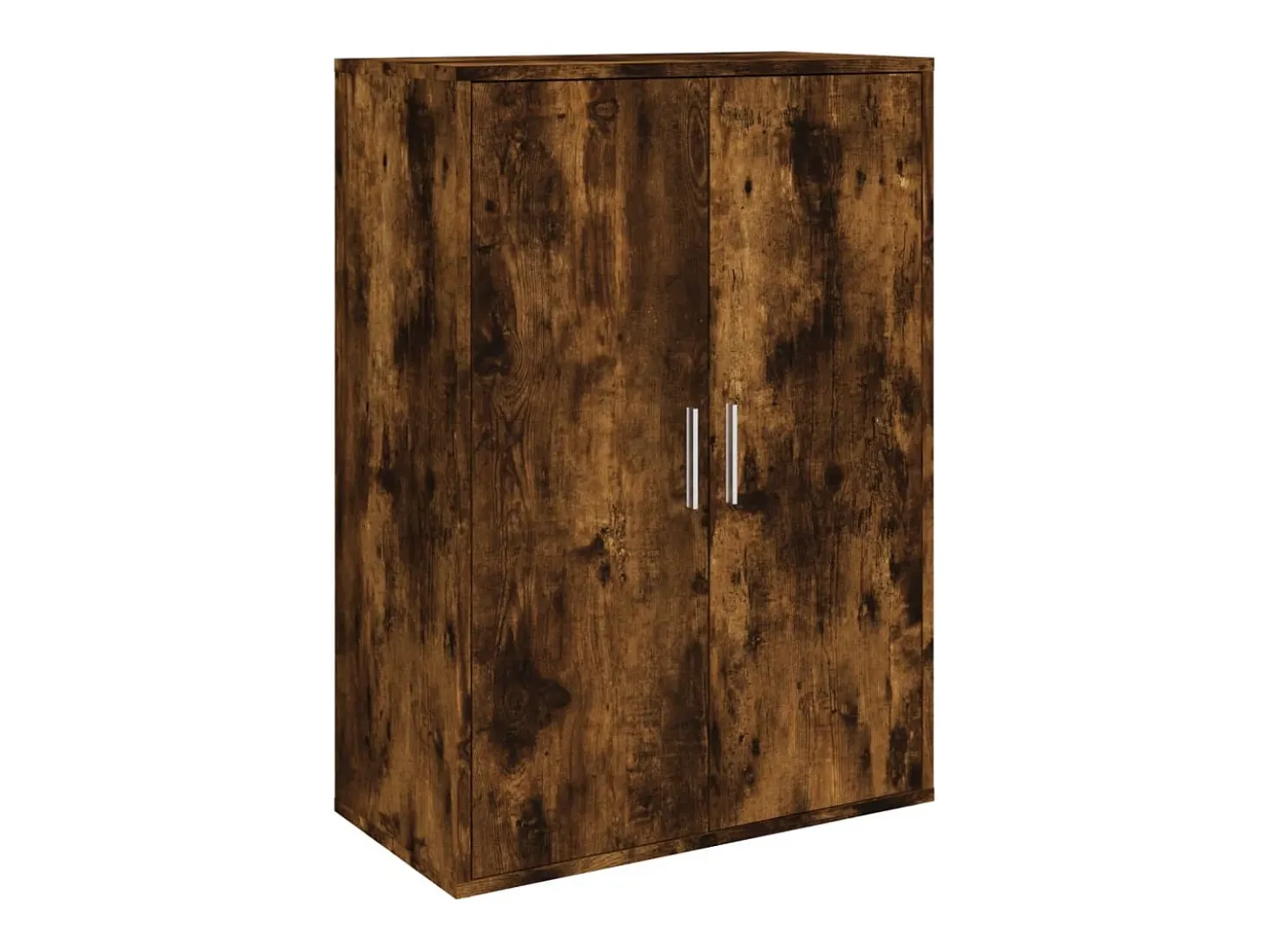 Aparador de madera de ingeniería roble ahumado 60x31x84 cm ES376722
