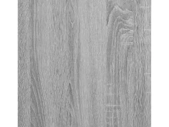 Aparador de madera de ingeniería gris Sonoma 92x35x76 cm
