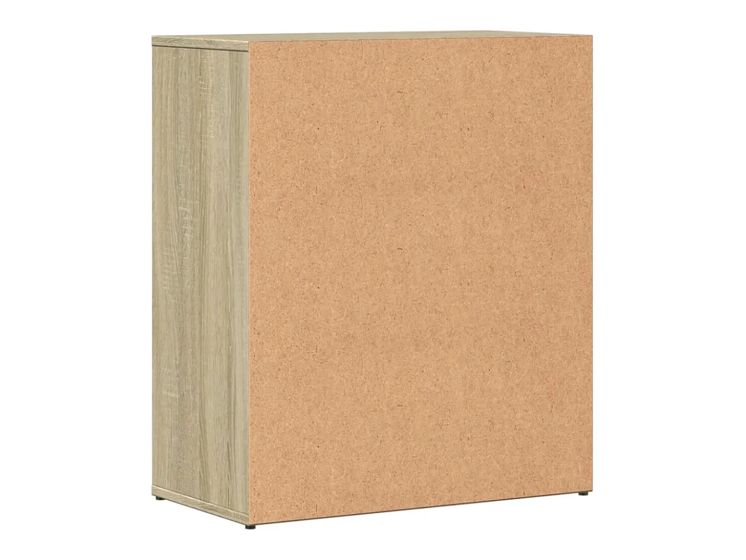 Aparador de madera de ingeniería 2 uds roble Sonoma 60x31x70 cm