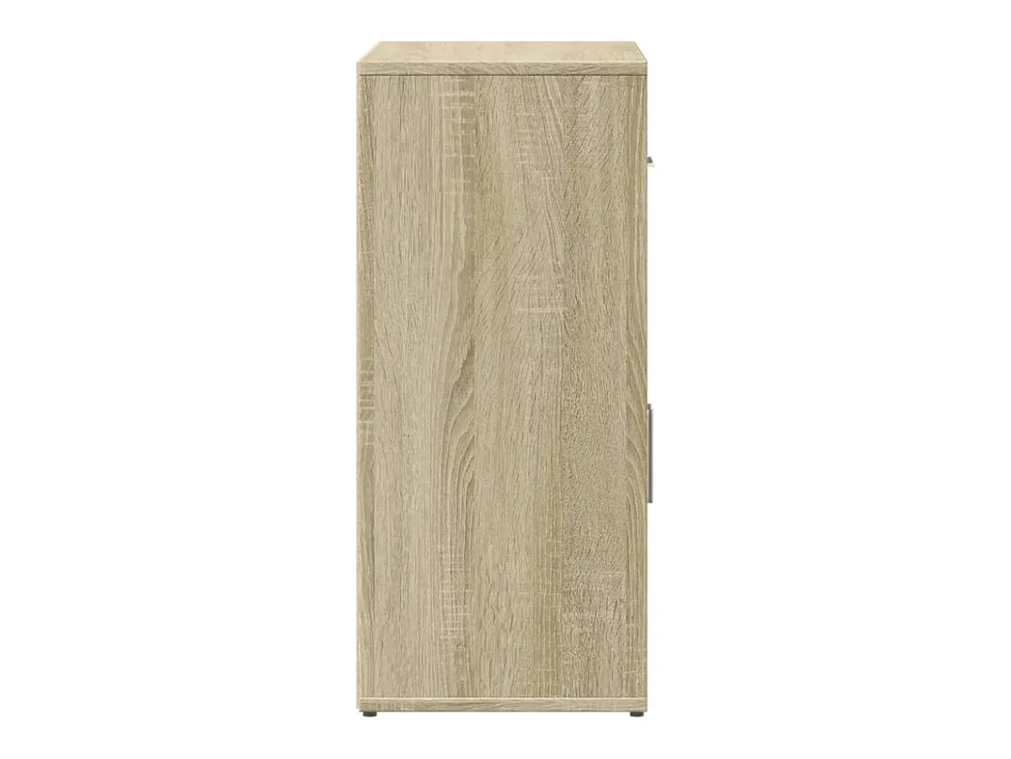 Aparador de madera de ingeniería 2 uds roble Sonoma 60x31x70 cm