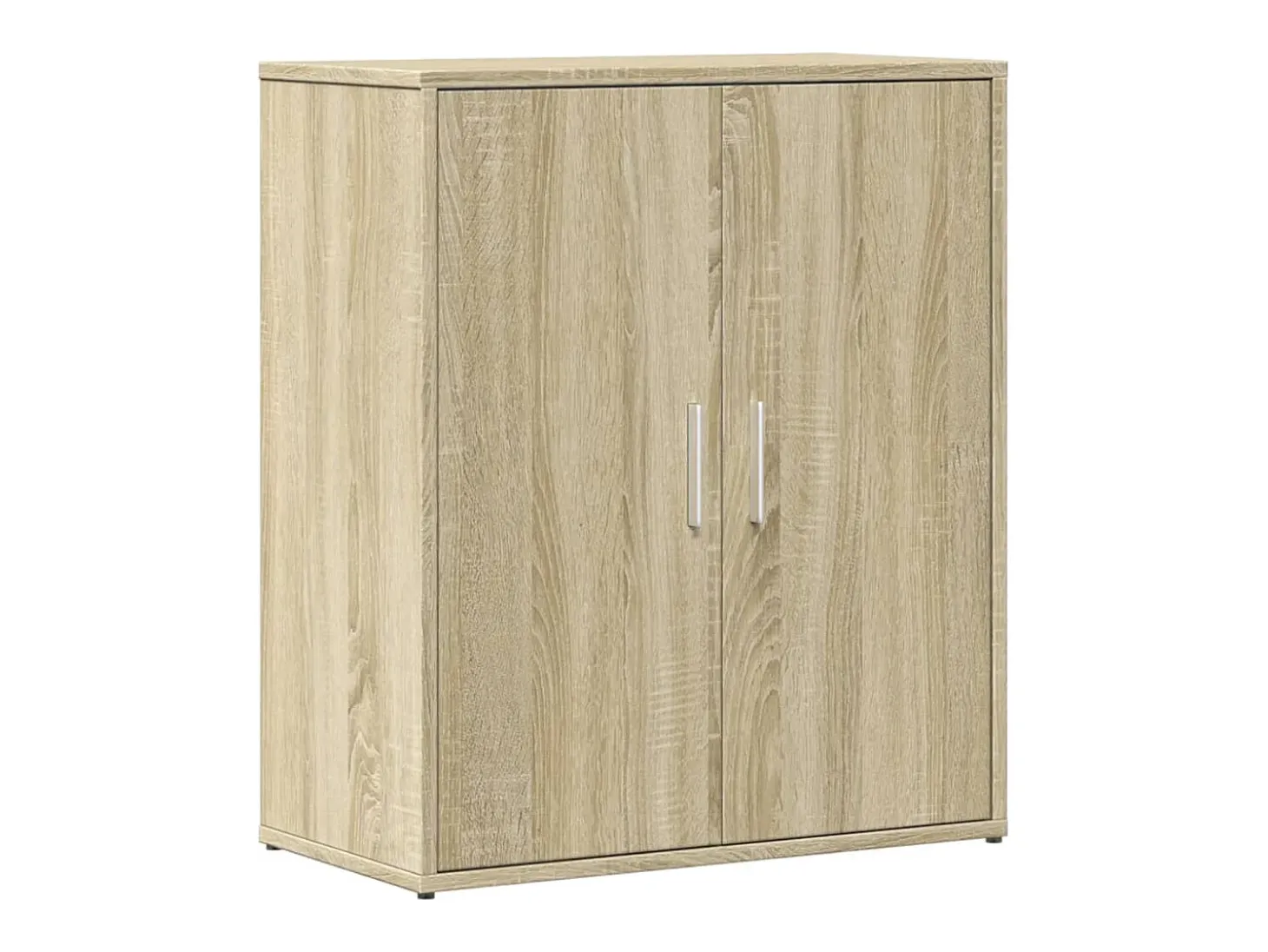 Aparador de madera de ingeniería roble Sonoma 60x31x70 cm ES350158