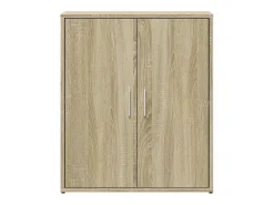 Aparador de madera de ingeniería roble Sonoma 60x31x70 cm ES350158