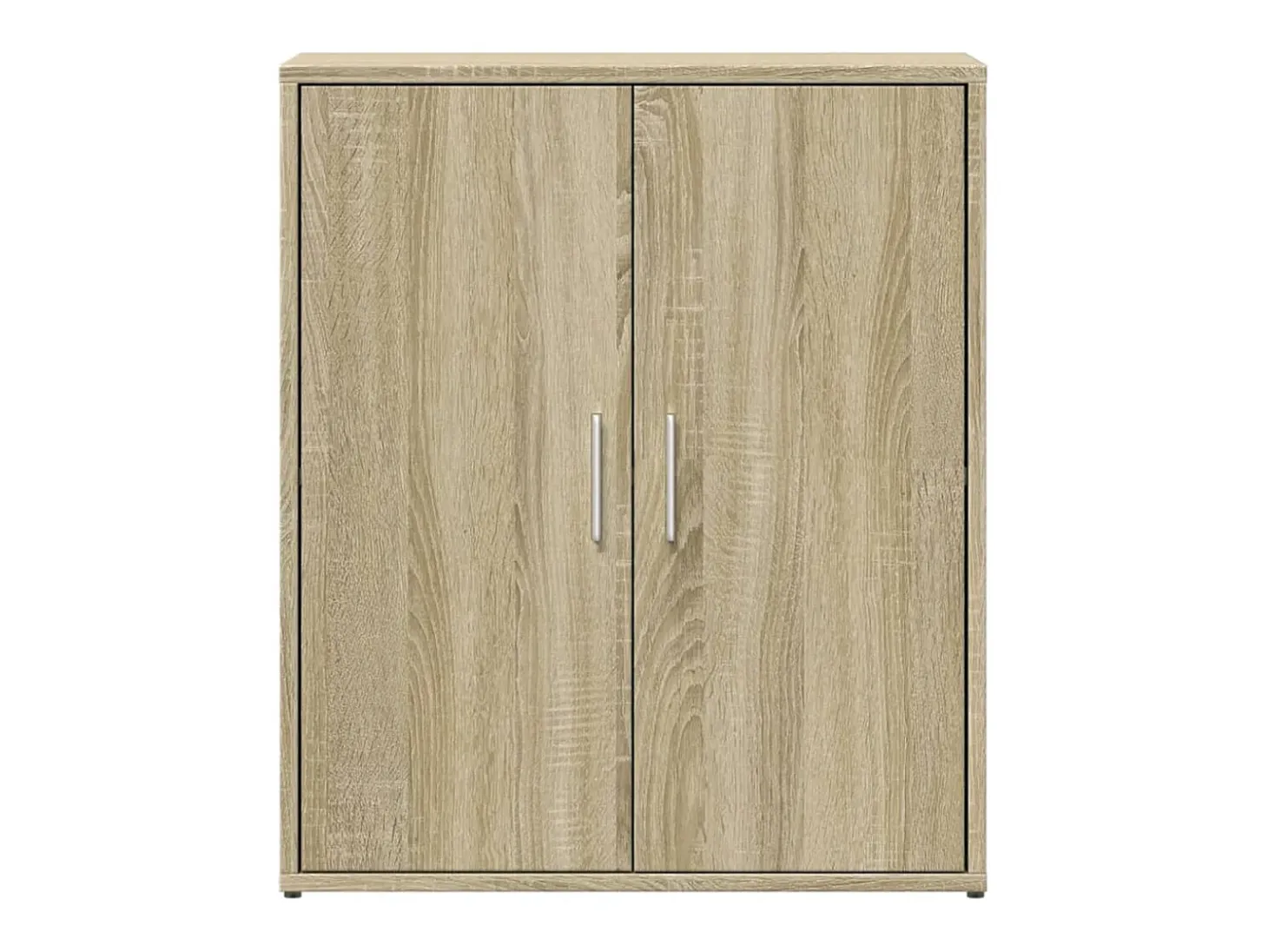 Aparador de madera de ingeniería roble Sonoma 60x31x70 cm ES350158