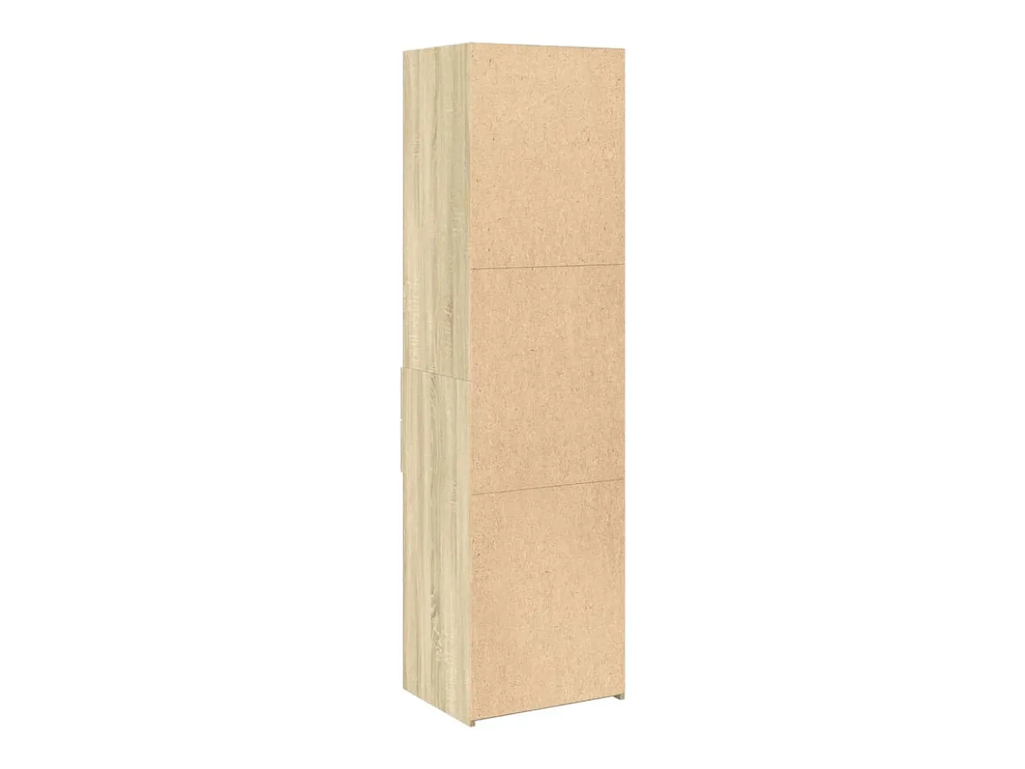Aparador de madera de ingeniería roble Sonoma 50x42,5x185 cm