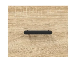 Aparador de madera de ingeniería roble Sonoma 100x36x60 cm