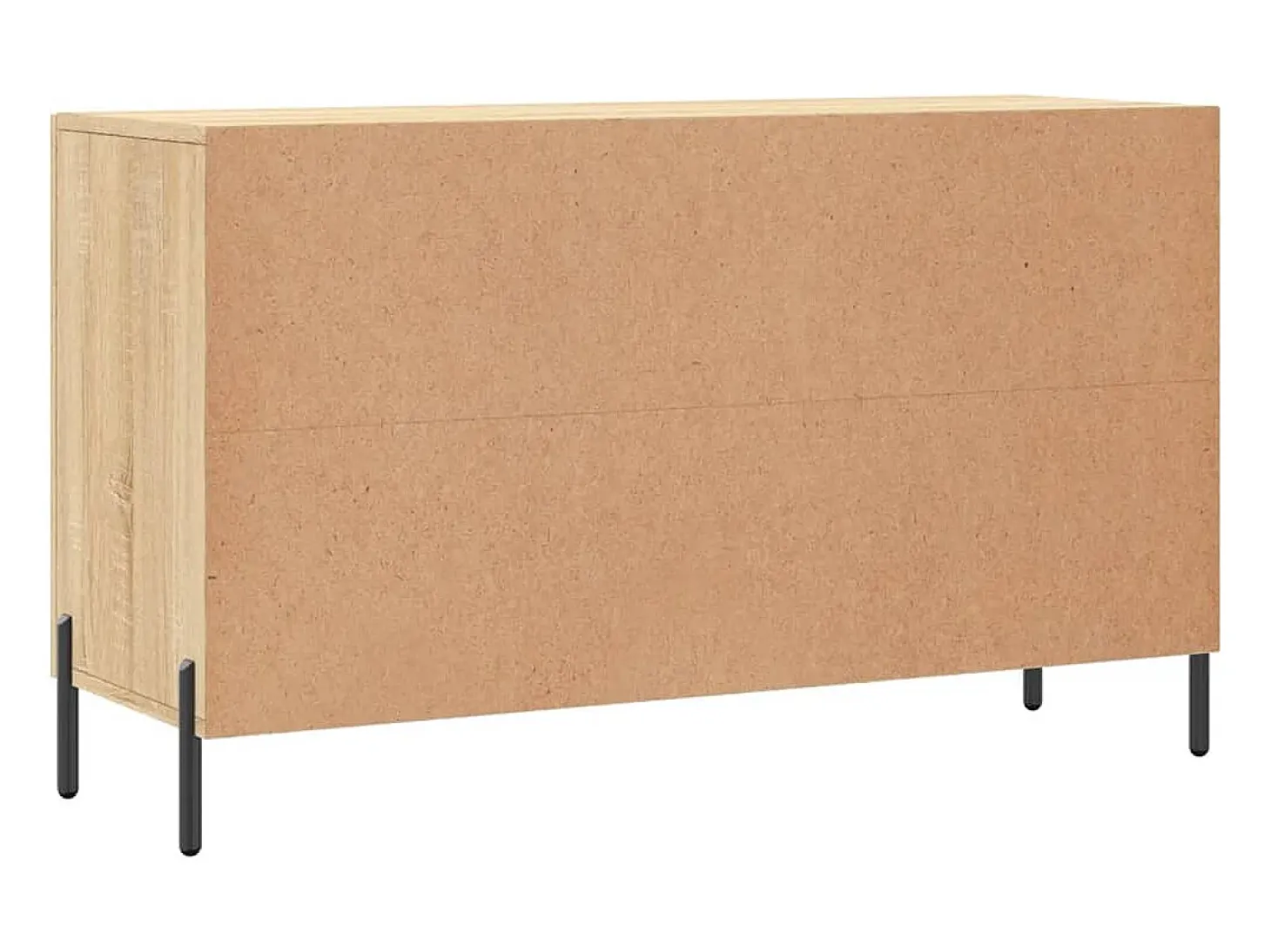 Aparador de madera de ingeniería roble Sonoma 100x36x60 cm