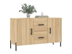 Aparador de madera de ingeniería roble Sonoma 100x36x60 cm