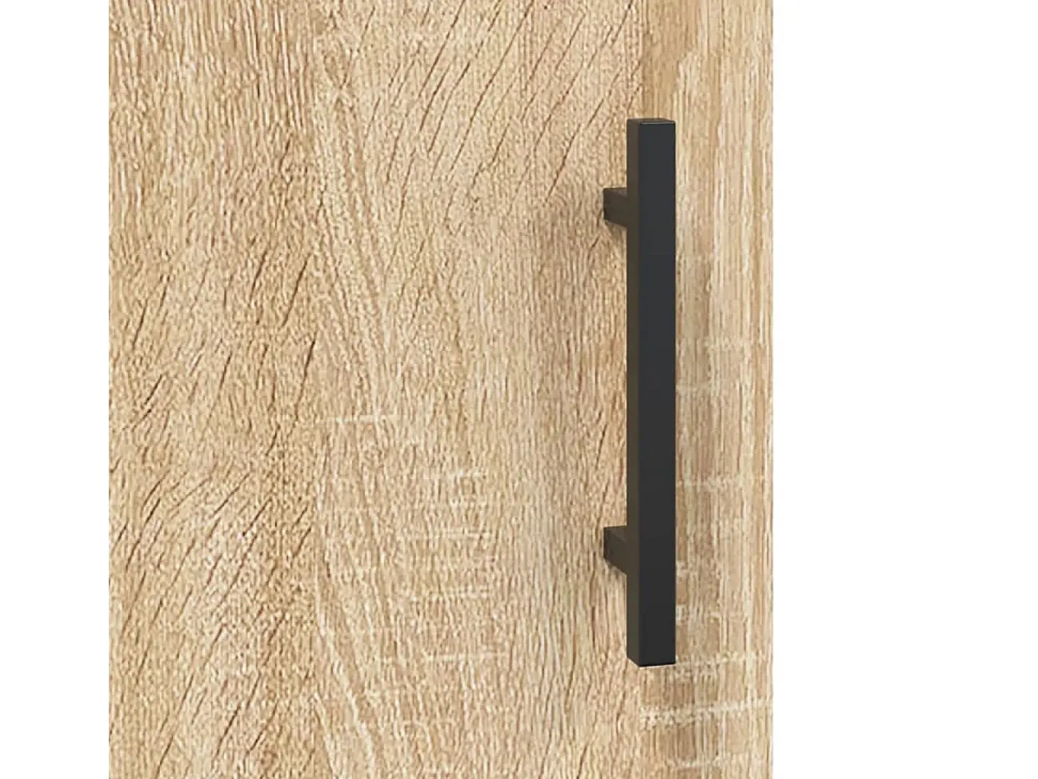 Aparador de madera de ingeniería roble Sonoma 90x34x80 cm