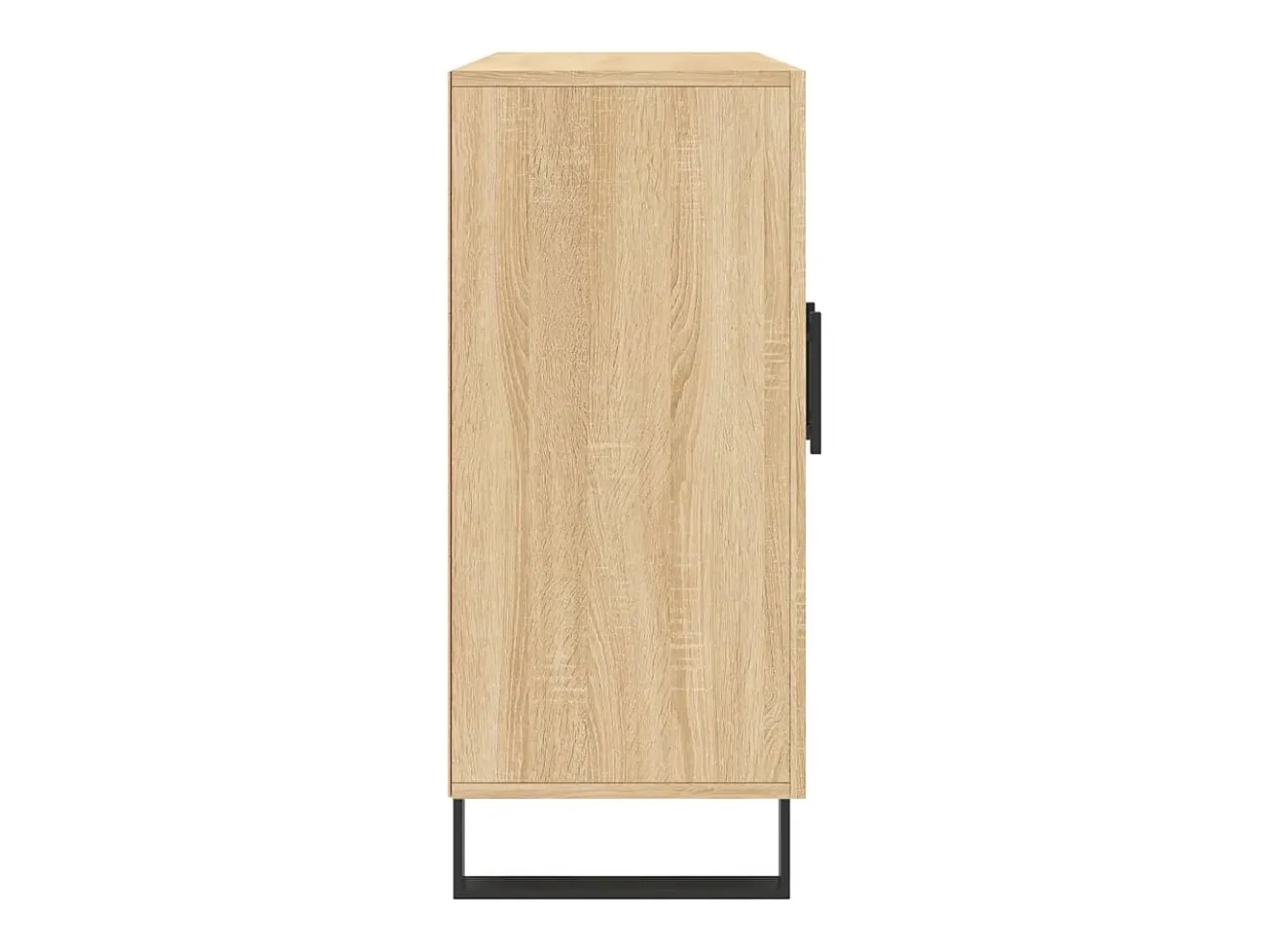 Aparador de madera de ingeniería roble Sonoma 90x34x80 cm