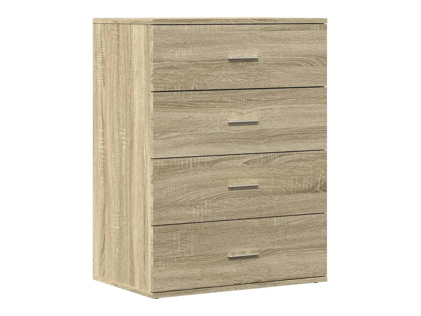 Aparador de madera de ingeniería roble Sonoma 60x39x80 cm ES388573