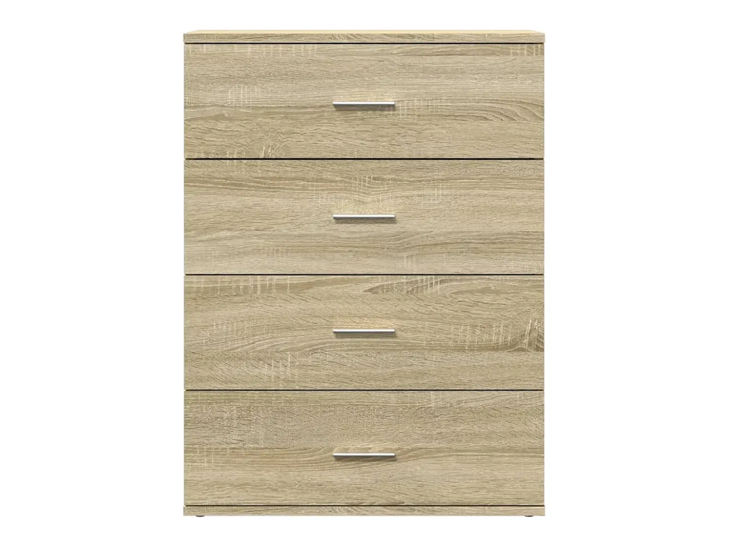 Aparador de madera de ingeniería roble Sonoma 60x39x80 cm ES388573