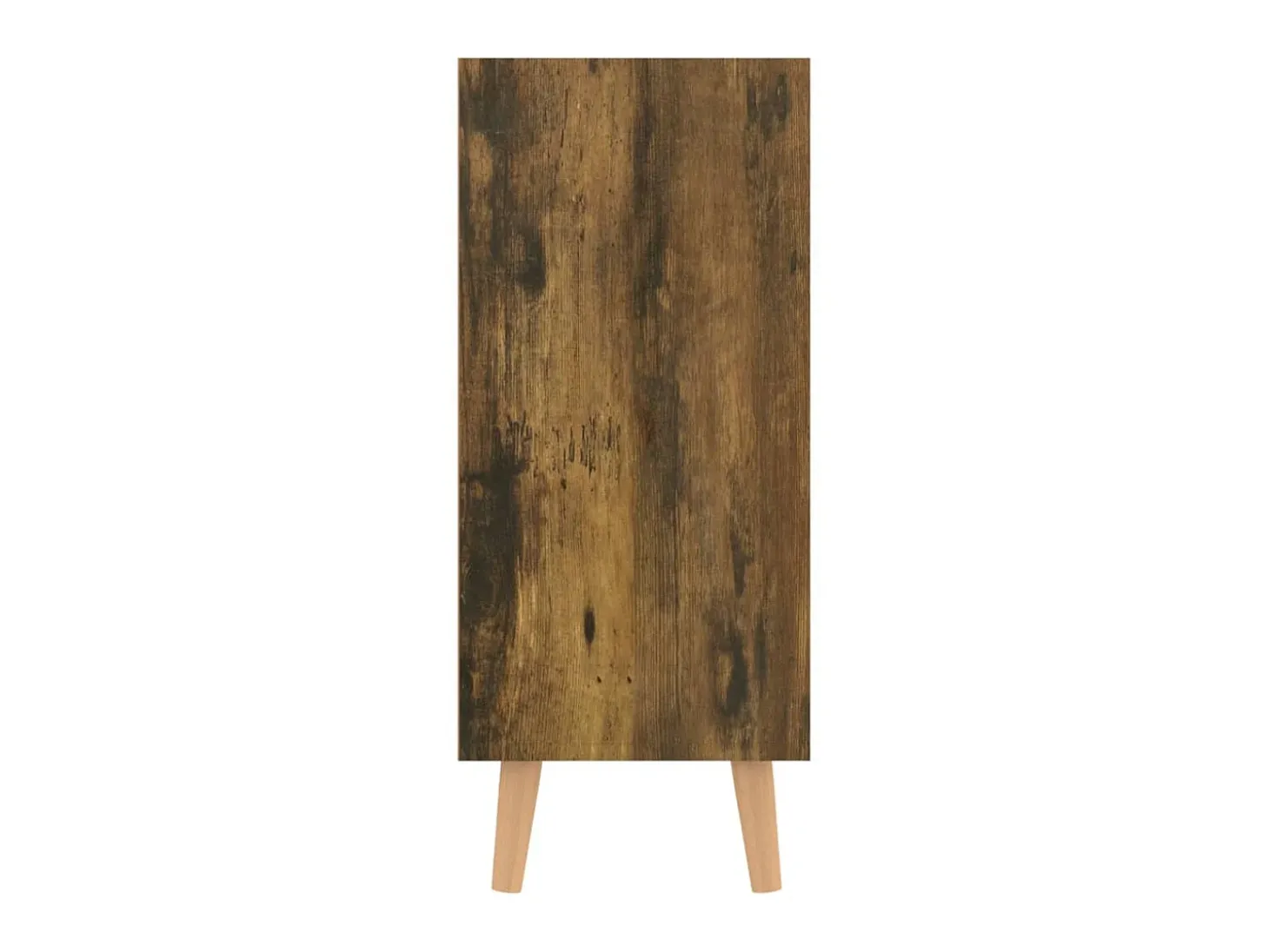 Aparador de madera de ingeniería roble ahumado 90x30x72 cm ES59827
