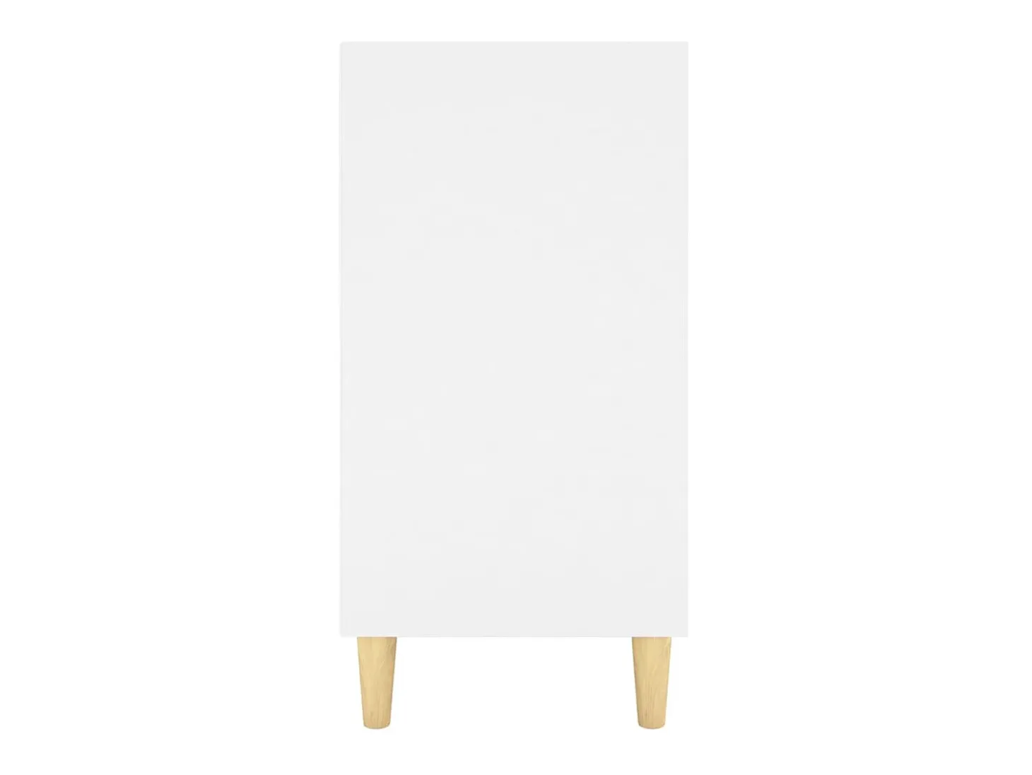 Aparador de madera de ingeniería blanco 103,5x35x70 cm ES29743