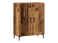 Aparador de madera de ingeniería envejecida 69,5x34x90 cm