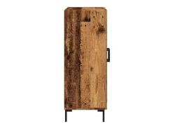 Aparador de madera de ingeniería envejecida 69,5x34x90 cm