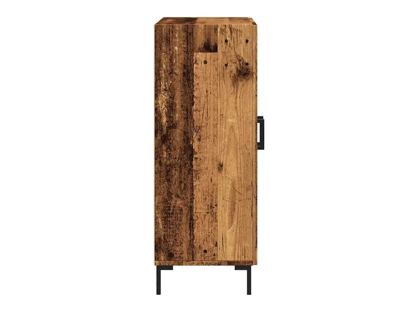 Aparador de madera de ingeniería envejecida 69,5x34x90 cm
