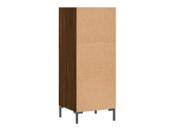 Aparador de madera de ingeniería marrón roble 34,5x32,5x90 cm