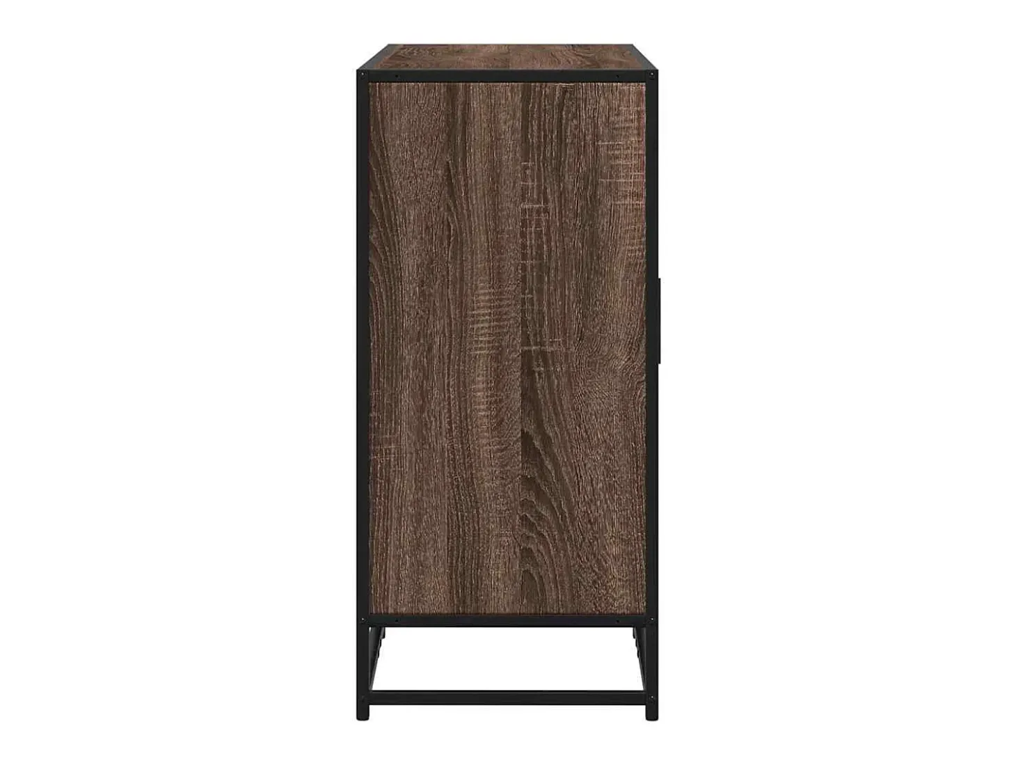 Aparador de madera de ingeniería marrón roble 92x35x76 cm