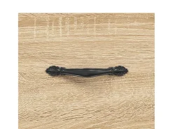 Aparador de madera de ingeniería roble Sonoma 69,5x34x90 cm