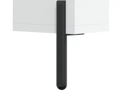 Aparador de madera de ingeniería blanco 69,5x34x90 cm